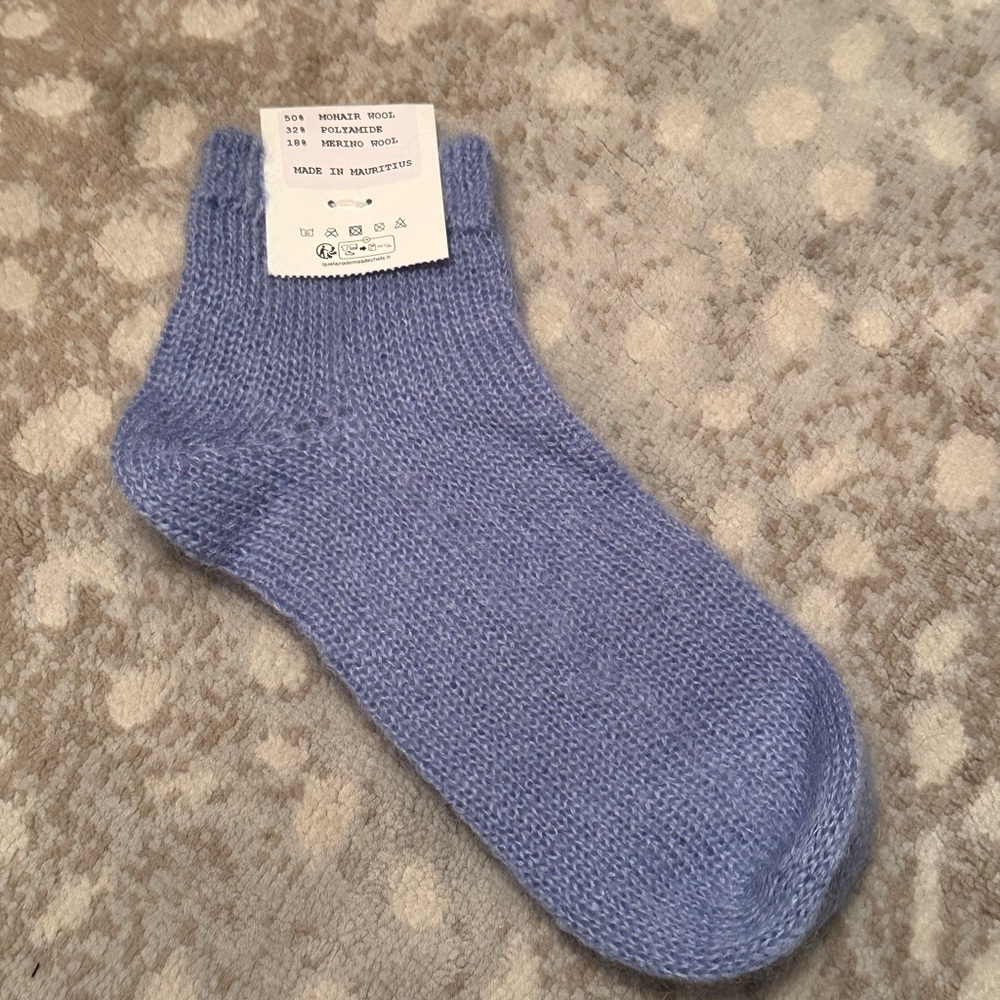 Soeur mohair wool socks blue - Picture 5 of 5